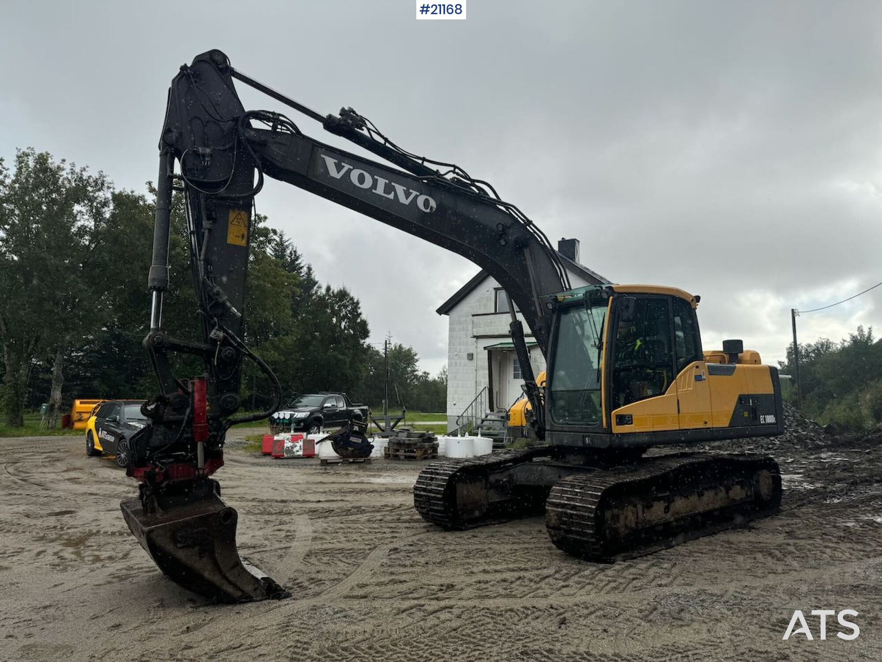Volvo EC180DL - Excavator pe şenile: Foto 4 Volvo EC180DL - Excavator pe şenile: Foto 4