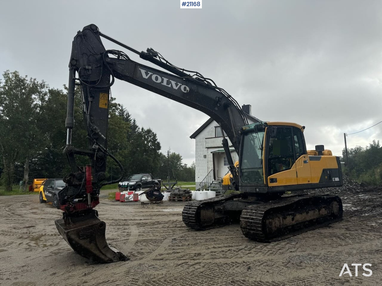 Volvo EC180DL - Excavator pe şenile: Foto 3 Volvo EC180DL - Excavator pe şenile: Foto 3