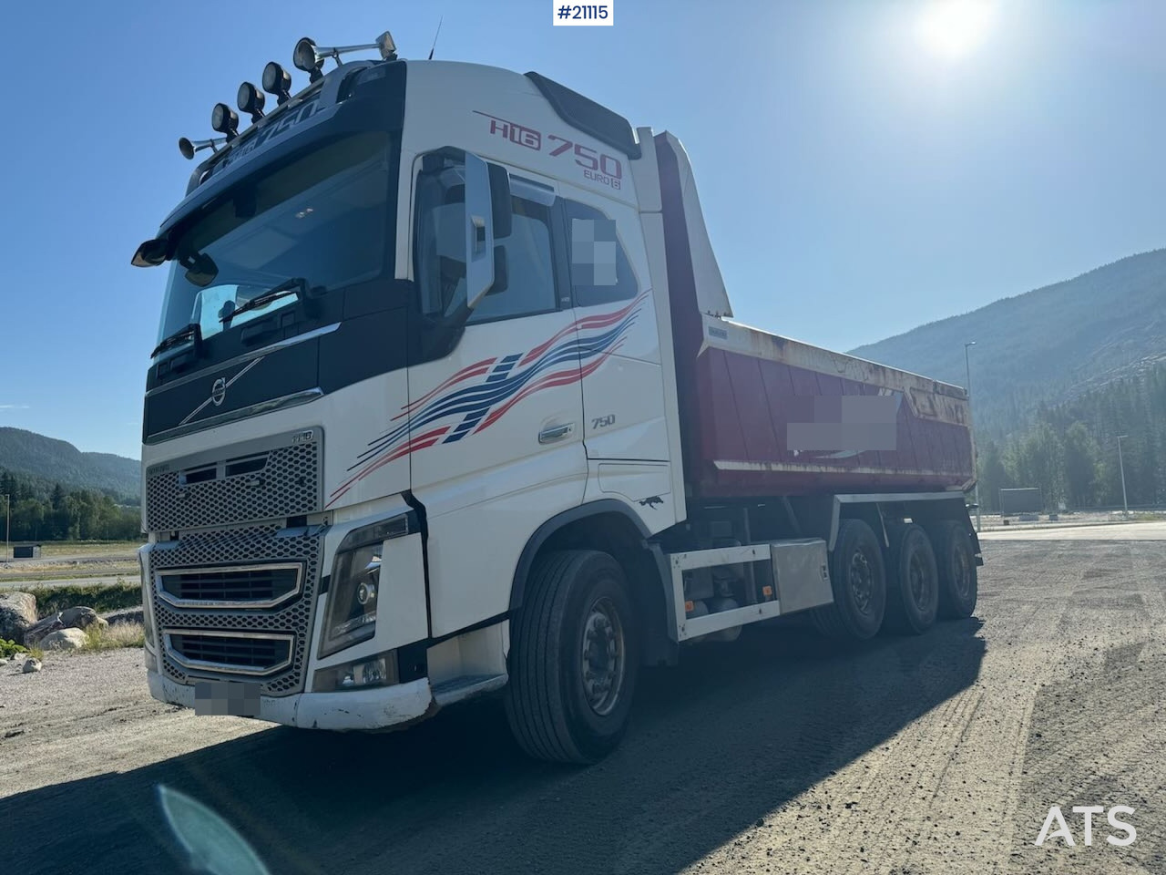 Volvo FH16 750 - Camion basculantă: Foto 1 Volvo FH16 750 - Camion basculantă: Foto 1