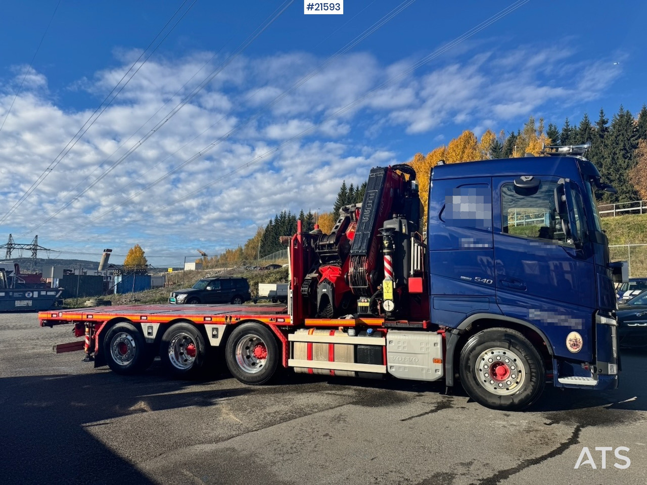 Volvo FH540 Kombibil - Camion cu macara: Foto 5 Volvo FH540 Kombibil - Camion cu macara: Foto 5