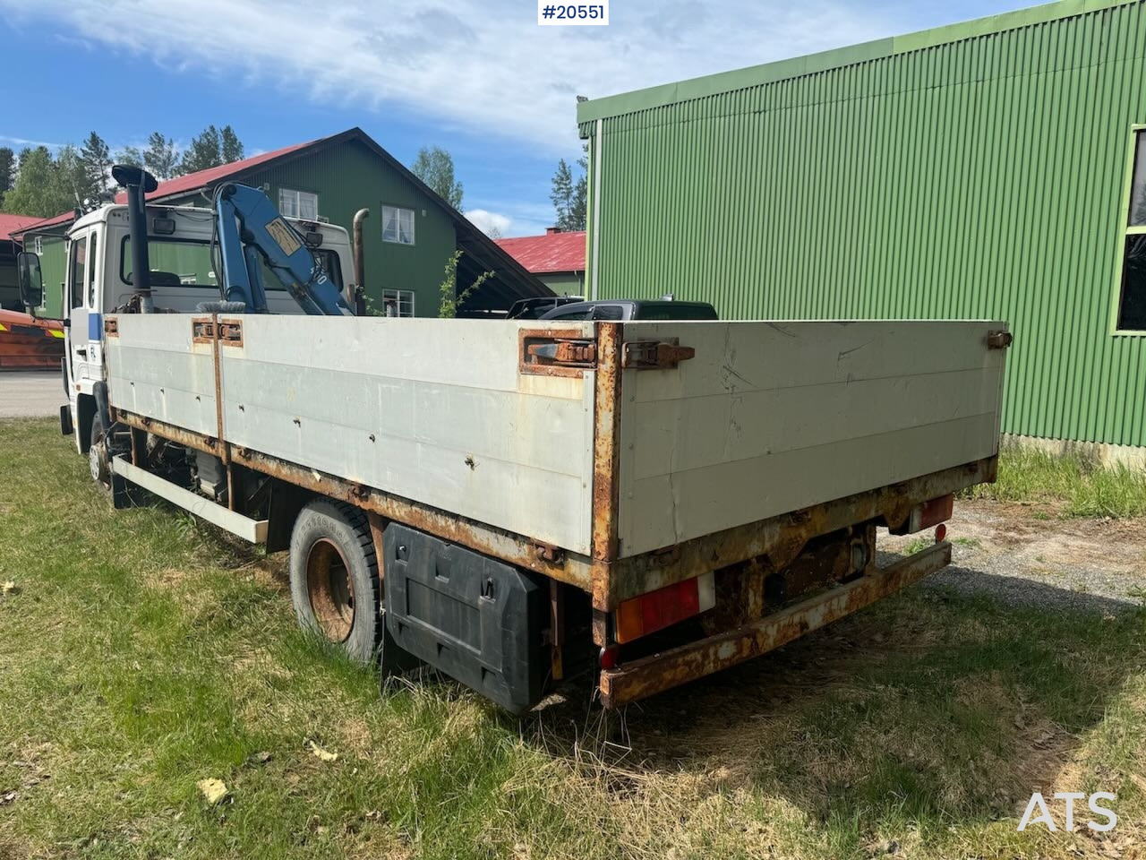 Volvo FL4 - Camion platformă, Camion cu macara: Foto 3 Volvo FL4 - Camion platformă, Camion cu macara: Foto 3