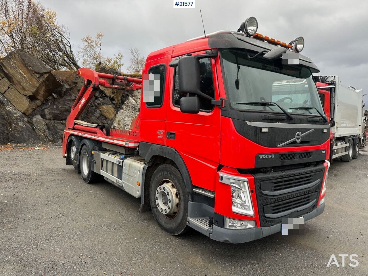 Volvo FM 410 liftdumper 6x2 m/ Laxo påbygg, utskyt og rotator. - Camion container de gunoi: Foto 5 Volvo FM 410 liftdumper 6x2 m/ Laxo påbygg, utskyt og rotator. - Camion container de gunoi: Foto 5