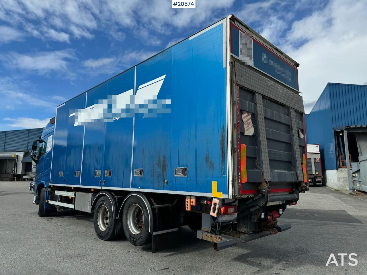 Volvo Fh540 6x2 skapbil m/ full sideåpning og lift - Camion furgon: Foto 3 Volvo Fh540 6x2 skapbil m/ full sideåpning og lift - Camion furgon: Foto 3