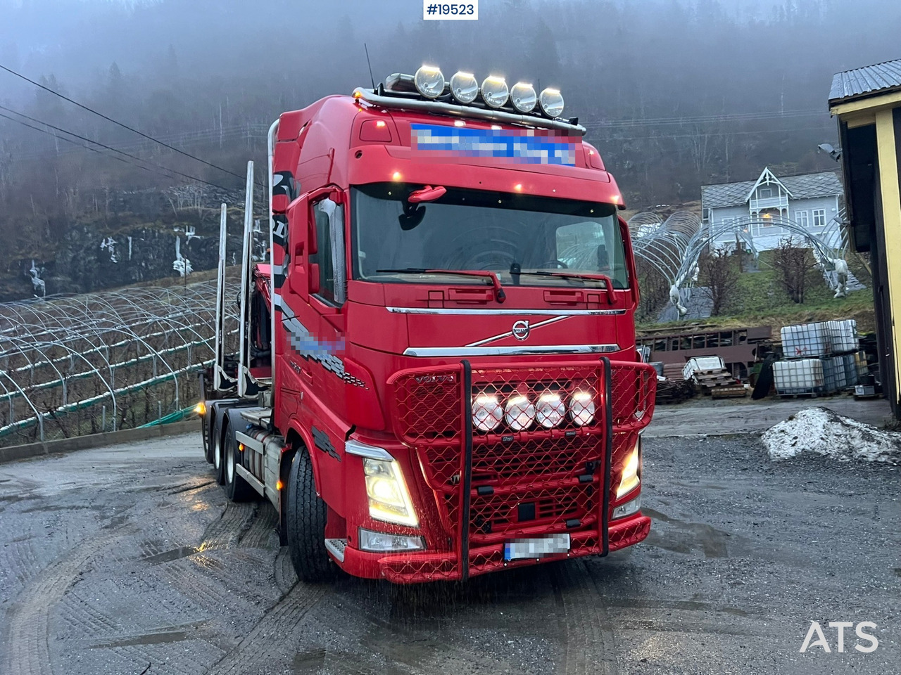 Volvo Fh540 8x4 Tømmerbil m/ 2016 M110L80 Palfinger krane og tømmerklype - Camion forestier: Foto 4 Volvo Fh540 8x4 Tømmerbil m/ 2016 M110L80 Palfinger krane og tømmerklype - Camion forestier: Foto 4