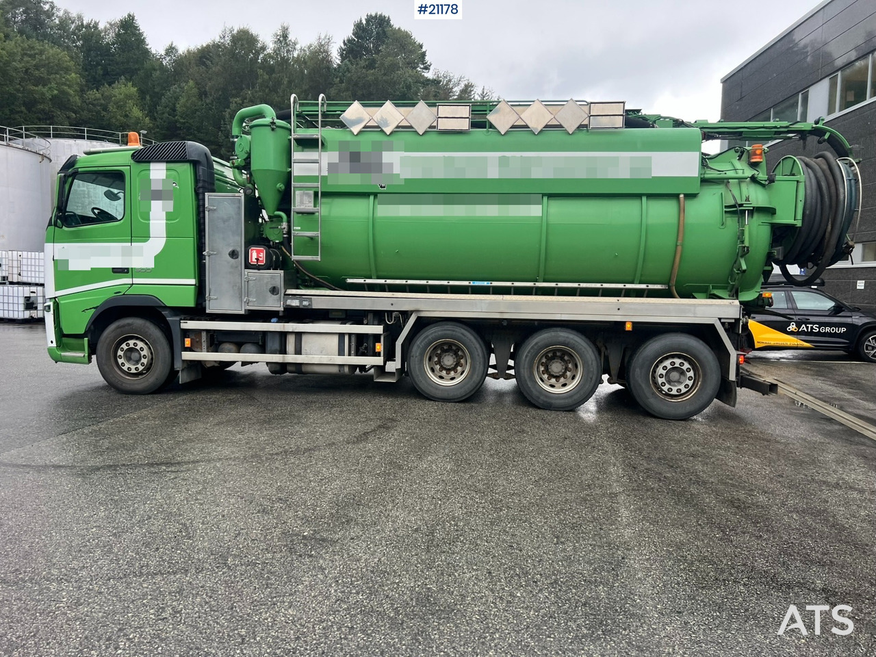 Volvo fh500 8x4 Slamsuger m/ 2010 Inter consult påbygg - Maşină pentru vidanjări: Foto 5 Volvo fh500 8x4 Slamsuger m/ 2010 Inter consult påbygg - Maşină pentru vidanjări: Foto 5