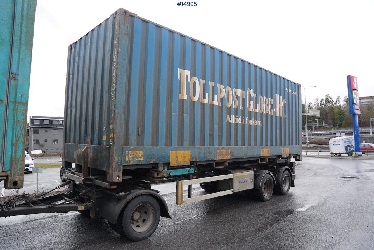 Wilco Containerslep - Remorcă furgon: Foto 1 Wilco Containerslep - Remorcă furgon: Foto 1