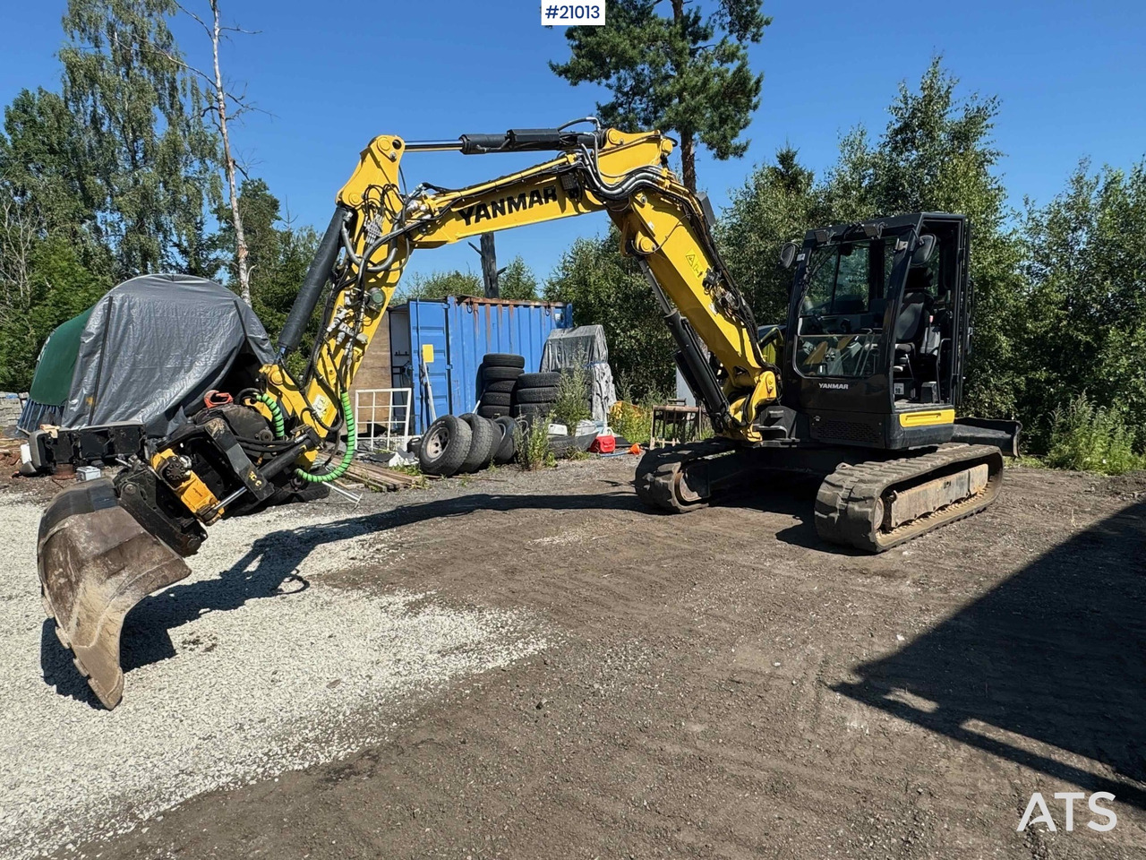 Yanmar VI080-1a - Excavator pe şenile: Foto 1 Yanmar VI080-1a - Excavator pe şenile: Foto 1