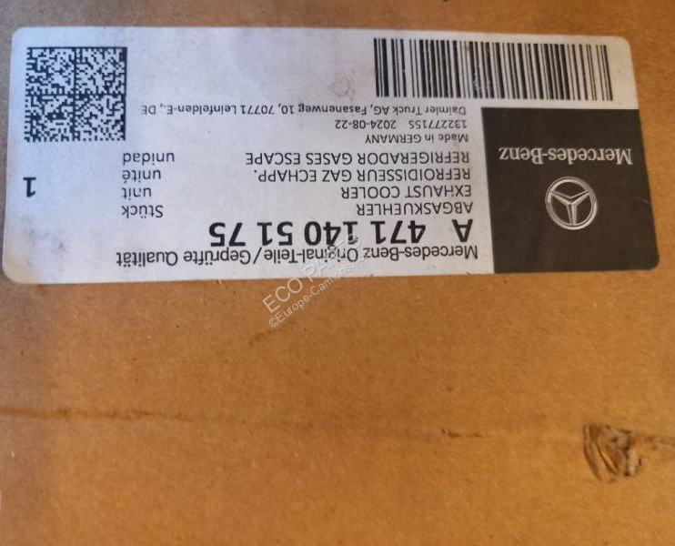 Mercedes - Sistem de evacuare pentru Camion: Foto 1 Mercedes - Sistem de evacuare pentru Camion: Foto 1