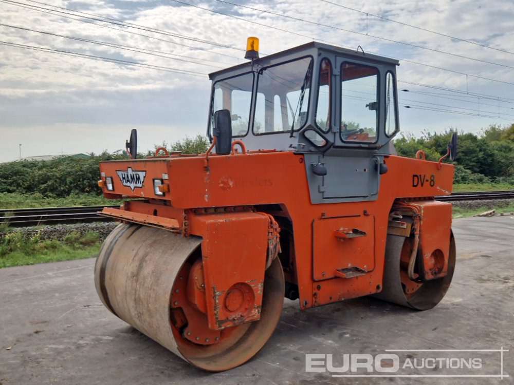 1991 Hamm DV8.22 - Cilindru compactor: Foto 1 1991 Hamm DV8.22 - Cilindru compactor: Foto 1