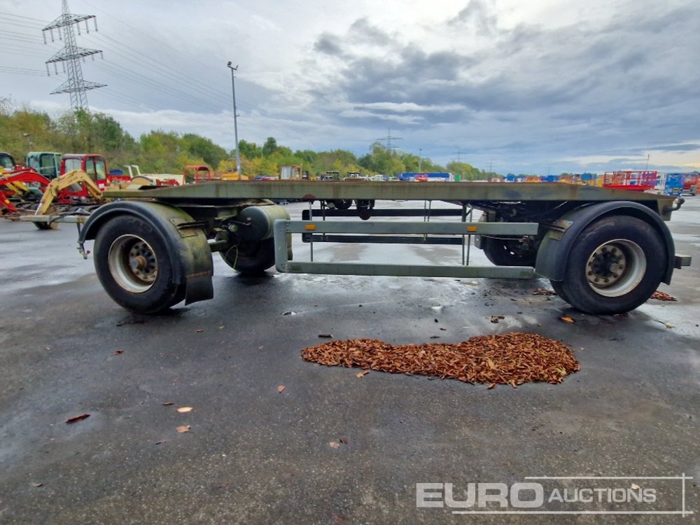 1992 RCA1850-65HE Twin Axle Container Trailer, max.18000 kg (German Reg. Docs. Part II Available) - Remorcă abroll/ Skiploader: Foto 2 1992 RCA1850-65HE Twin Axle Container Trailer, max.18000 kg (German Reg. Docs. Part II Available) - Remorcă abroll/ Skiploader: Foto 2