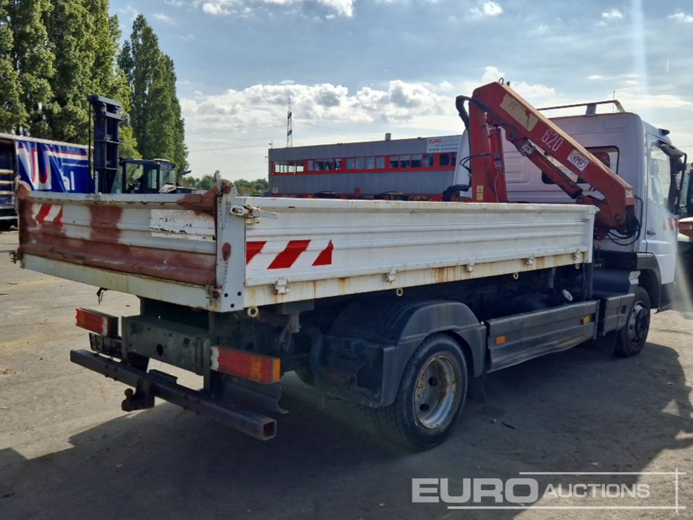 1999 Mercedes Atego - Camion platformă, Camion cu macara: Foto 5 1999 Mercedes Atego - Camion platformă, Camion cu macara: Foto 5