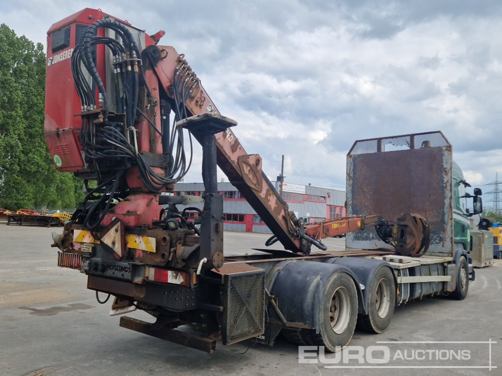2007 Scania R560 6X4 - Camion platformă, Camion cu macara: Foto 5 2007 Scania R560 6X4 - Camion platformă, Camion cu macara: Foto 5