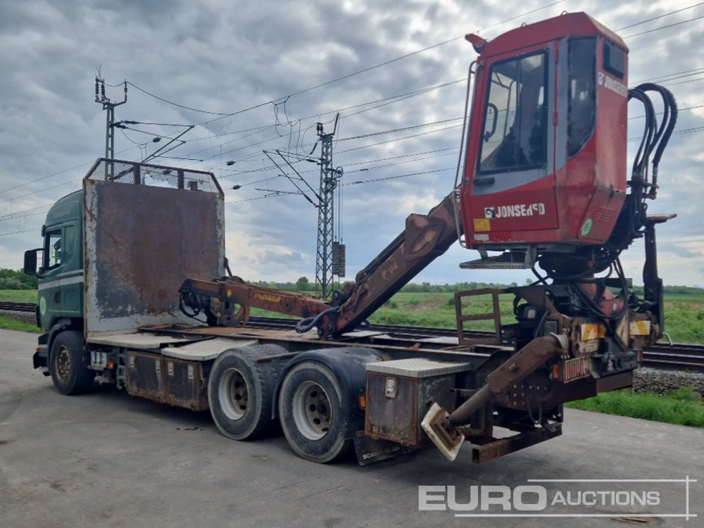 2007 Scania R560 6X4 - Camion platformă, Camion cu macara: Foto 3 2007 Scania R560 6X4 - Camion platformă, Camion cu macara: Foto 3