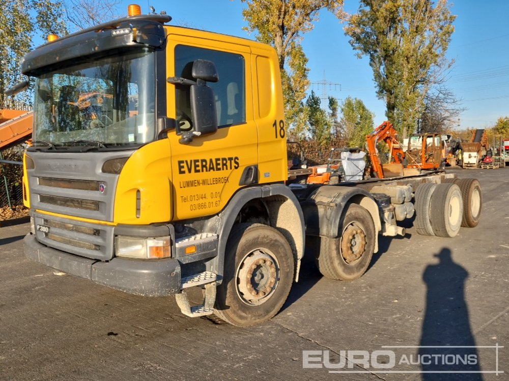 2008 Scania P380 - Camion şasiu: Foto 1 2008 Scania P380 - Camion şasiu: Foto 1