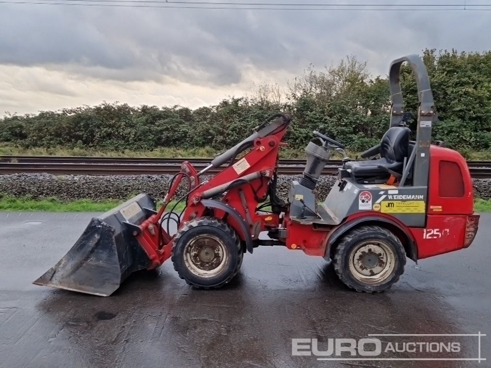 2009 Weidemann 1250 CX - Încărcător frontal pe pneuri: Foto 2 2009 Weidemann 1250 CX - Încărcător frontal pe pneuri: Foto 2