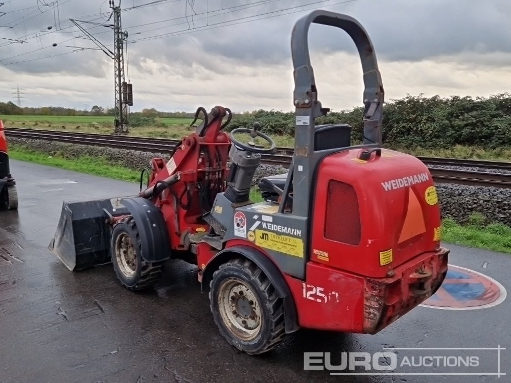2009 Weidemann 1250 CX - Încărcător frontal pe pneuri: Foto 3 2009 Weidemann 1250 CX - Încărcător frontal pe pneuri: Foto 3
