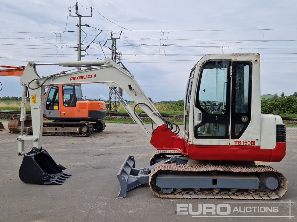 2010 Takeuchi TB150C - Mini excavator: Foto 2 2010 Takeuchi TB150C - Mini excavator: Foto 2