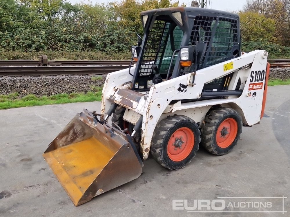 2011 Bobcat S100 - Mini încărcător: Foto 1 2011 Bobcat S100 - Mini încărcător: Foto 1