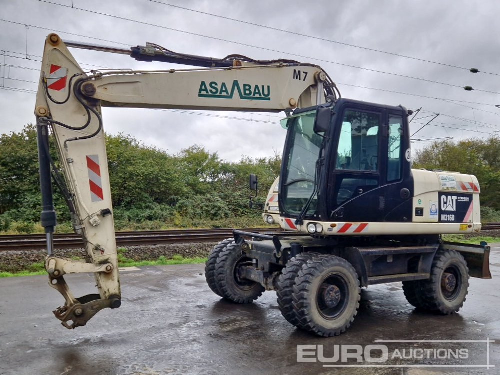 2011 CAT M316D - Excavator pe roţi: Foto 1 2011 CAT M316D - Excavator pe roţi: Foto 1