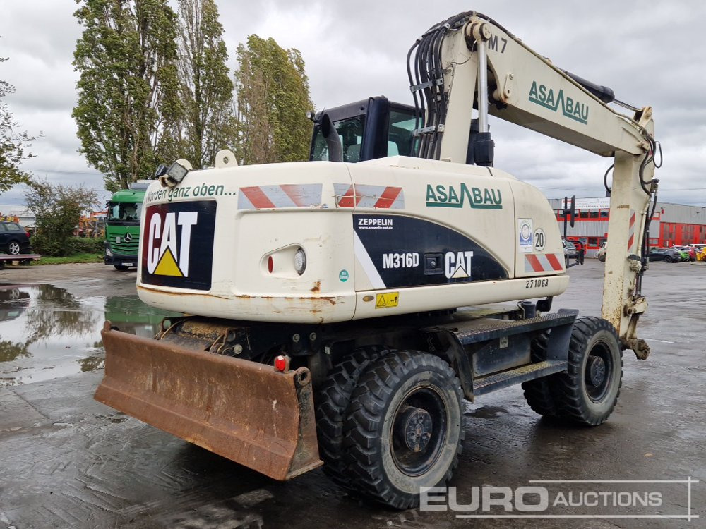 2011 CAT M316D - Excavator pe roţi: Foto 5 2011 CAT M316D - Excavator pe roţi: Foto 5