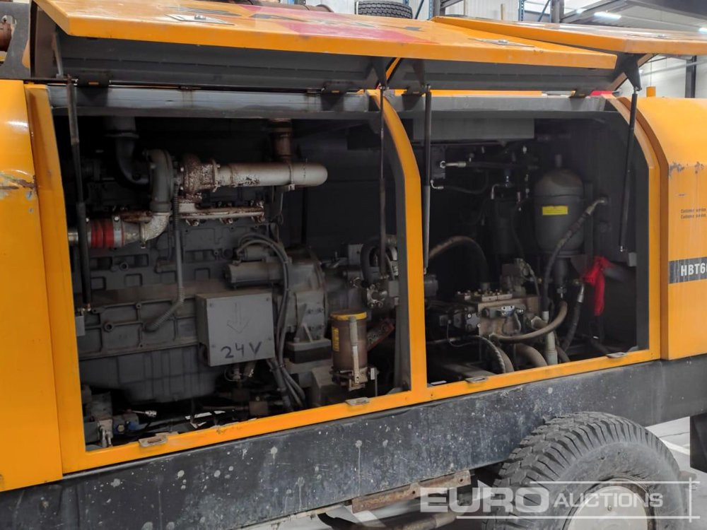 2011 Sany HBT60C-1816D - Autopompă de beton: Foto 4 2011 Sany HBT60C-1816D - Autopompă de beton: Foto 4