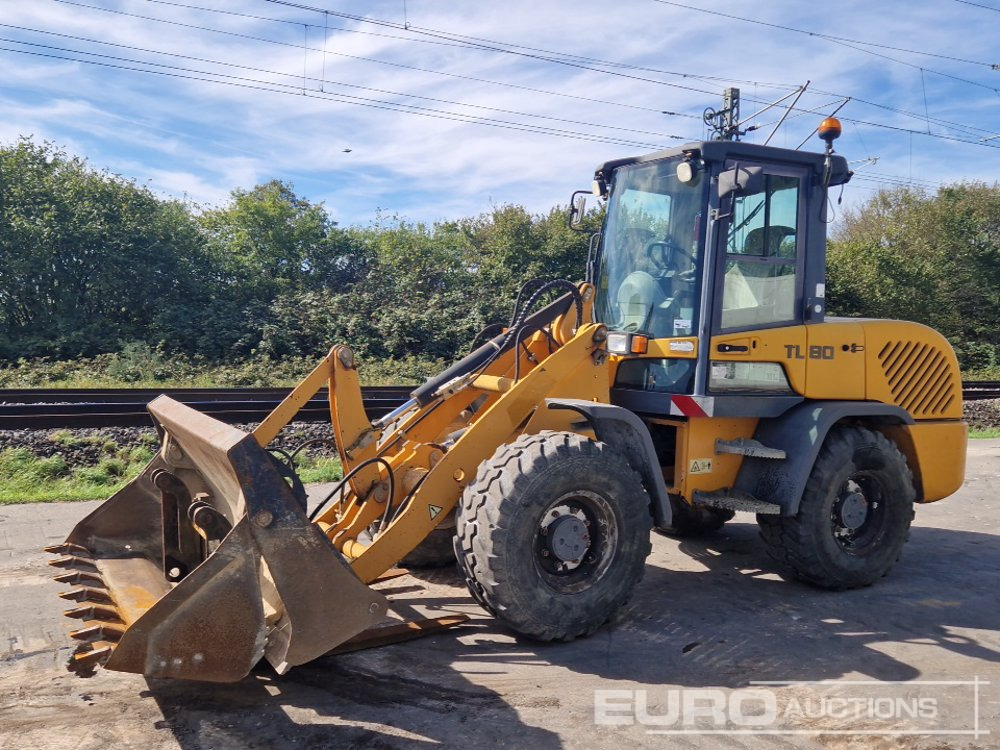 2011 Terex TL80 - Încărcător frontal pe pneuri: Foto 1 2011 Terex TL80 - Încărcător frontal pe pneuri: Foto 1