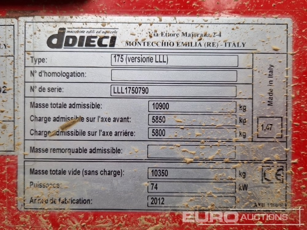 Stivuitor telescopic 2012 Dieci RUNNER 40.13: Foto 31