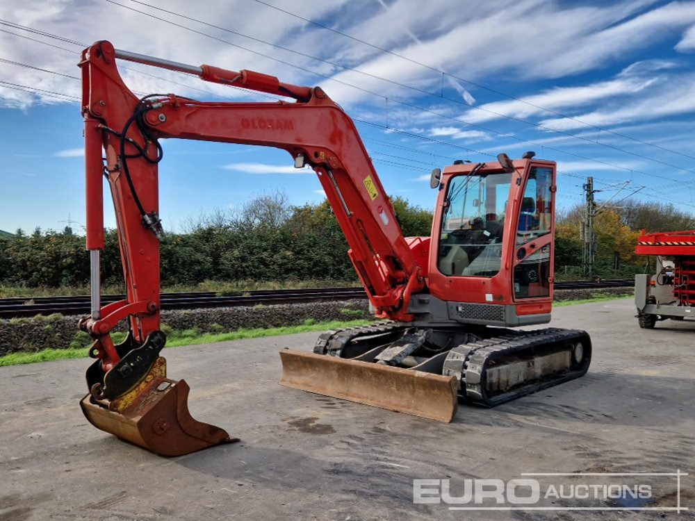 2012 Yanmar ViO80-U - Mini excavator: Foto 1 2012 Yanmar ViO80-U - Mini excavator: Foto 1
