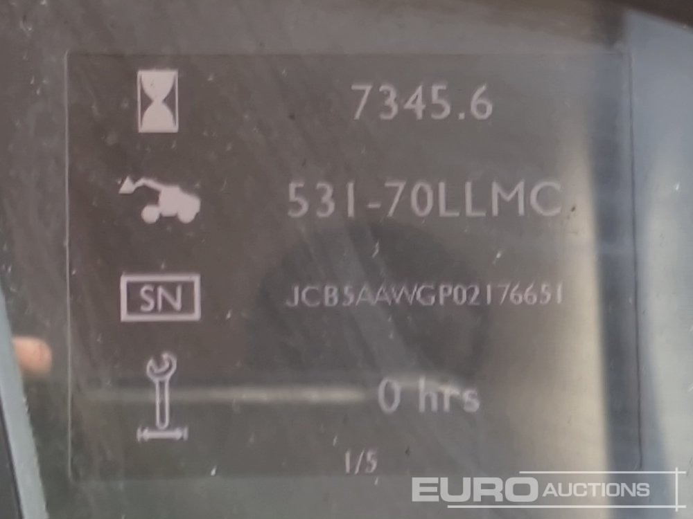 Stivuitor telescopic 2013 JCB 531-70: Foto 32