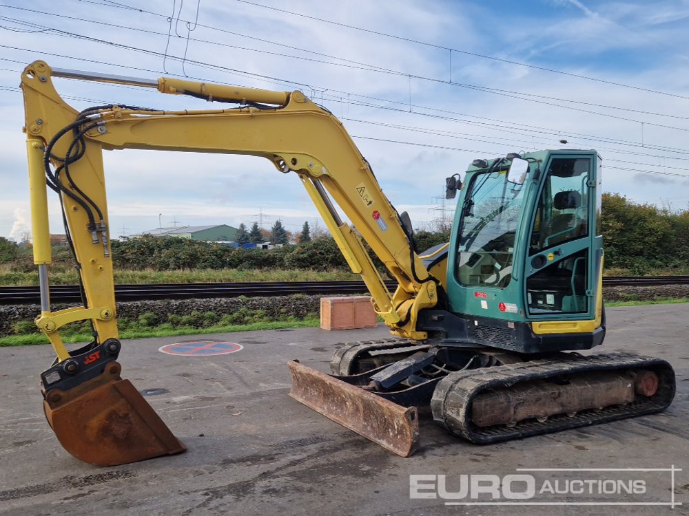 2013 Yanmar ViO80-U - Mini excavator: Foto 1 2013 Yanmar ViO80-U - Mini excavator: Foto 1