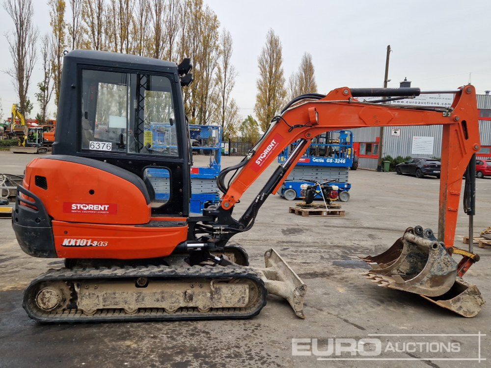2014 Kubota KX101-3 A3 - Mini excavator: Foto 5 2014 Kubota KX101-3 A3 - Mini excavator: Foto 5
