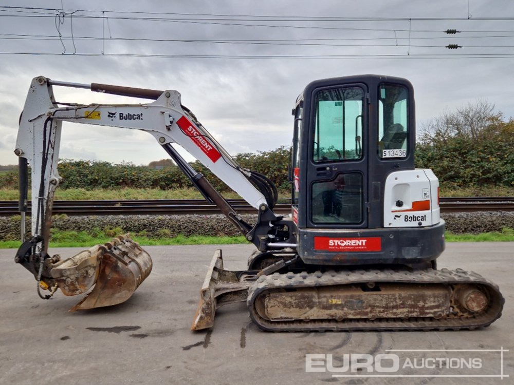 2015 Bobcat E45 EM - Mini excavator: Foto 2 2015 Bobcat E45 EM - Mini excavator: Foto 2