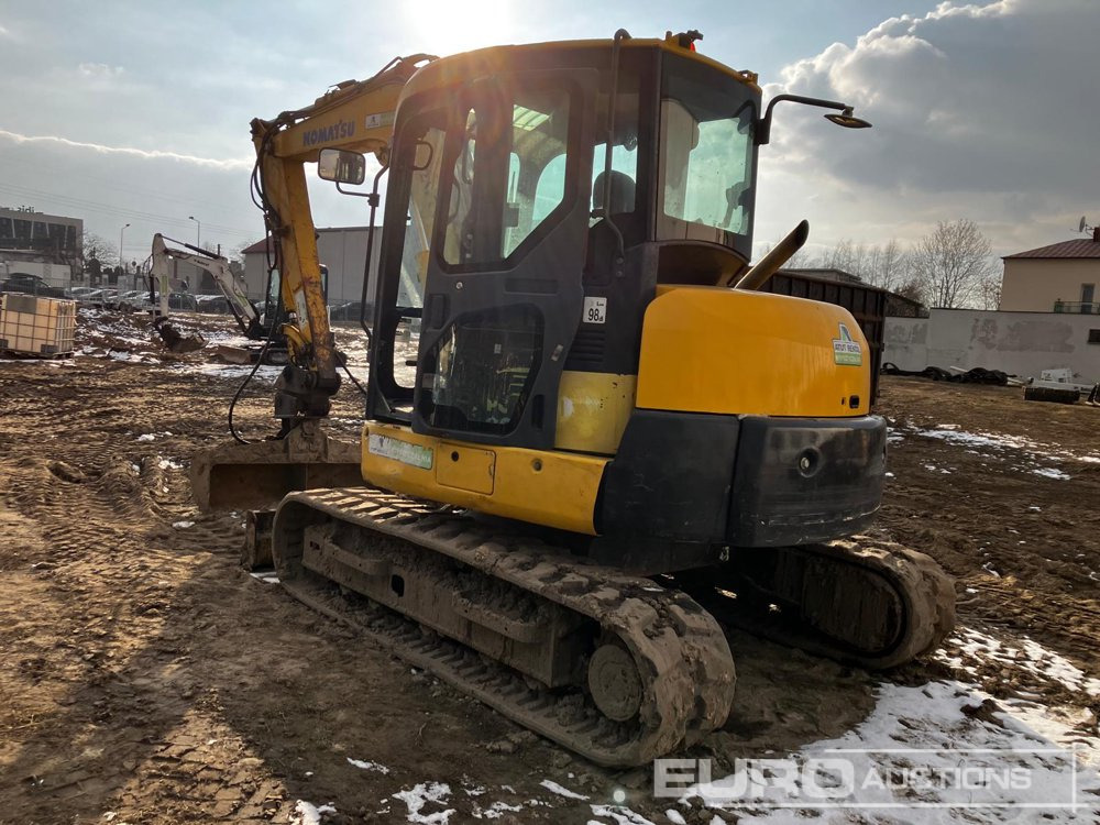 2015 Komatsu PC80MR-3 - Mini excavator: Foto 2 2015 Komatsu PC80MR-3 - Mini excavator: Foto 2