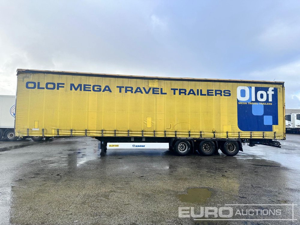 2015 Krone Mega Liner, Curtainsider, 3 Axle (Dutch Reg. Docs) - Semiremorcă prelată: Foto 2 2015 Krone Mega Liner, Curtainsider, 3 Axle (Dutch Reg. Docs) - Semiremorcă prelată: Foto 2