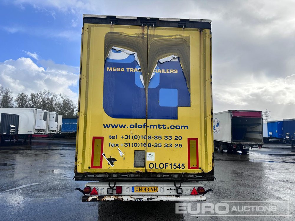 2015 Krone Mega Liner, Curtainsider, 3 Axle (Dutch Reg. Docs) - Semiremorcă prelată: Foto 4 2015 Krone Mega Liner, Curtainsider, 3 Axle (Dutch Reg. Docs) - Semiremorcă prelată: Foto 4