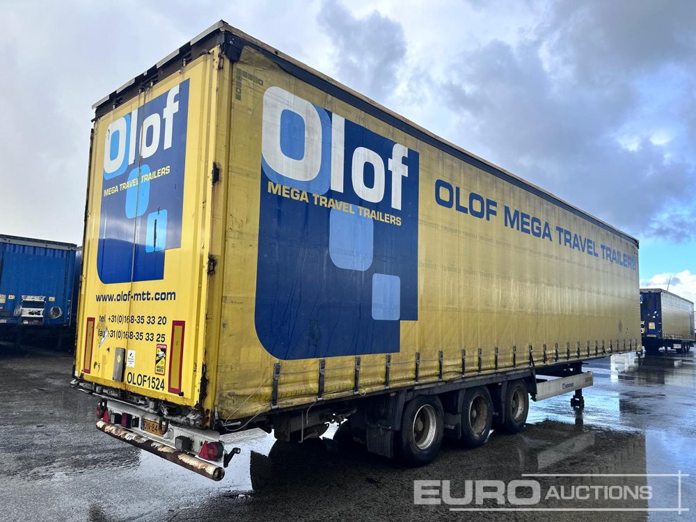2015 Krone Mega Liner, Curtainsider, 3 Axle (Dutch Reg. Docs) - Semiremorcă prelată: Foto 4 2015 Krone Mega Liner, Curtainsider, 3 Axle (Dutch Reg. Docs) - Semiremorcă prelată: Foto 4