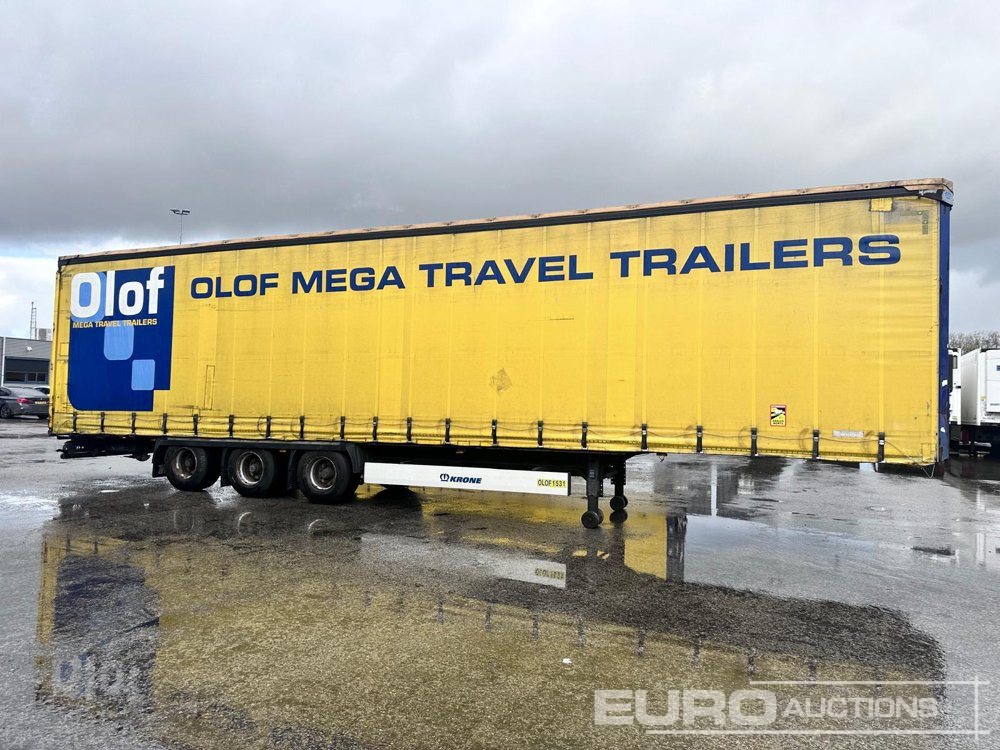 2015 Krone Mega Liner, Curtainsider, 3 Axle (Dutch Reg. Docs) - Semiremorcă prelată: Foto 5 2015 Krone Mega Liner, Curtainsider, 3 Axle (Dutch Reg. Docs) - Semiremorcă prelată: Foto 5