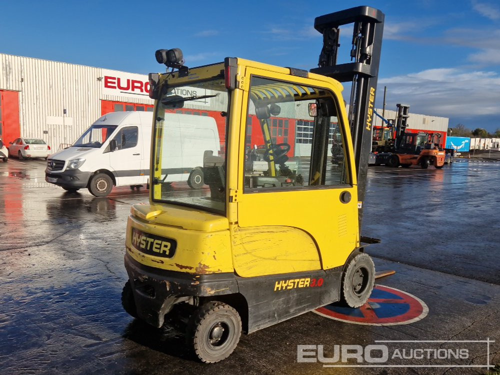 2016 Hyster J3.0XN 3 Ton Electric Forklift, 2 Stage Mast, Forks, - Electrostivuitor: Foto 4 2016 Hyster J3.0XN 3 Ton Electric Forklift, 2 Stage Mast, Forks, - Electrostivuitor: Foto 4