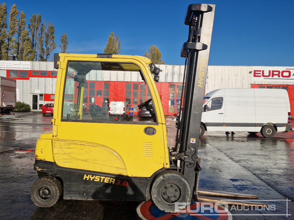 2016 Hyster J3.0XN 3 Ton Electric Forklift, 2 Stage Mast, Forks, - Electrostivuitor: Foto 5 2016 Hyster J3.0XN 3 Ton Electric Forklift, 2 Stage Mast, Forks, - Electrostivuitor: Foto 5