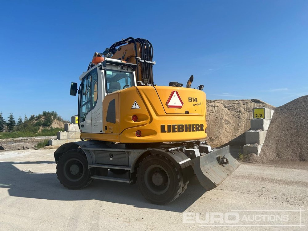 2016 Liebherr A914 Compact - Excavator pe roţi: Foto 4 2016 Liebherr A914 Compact - Excavator pe roţi: Foto 4