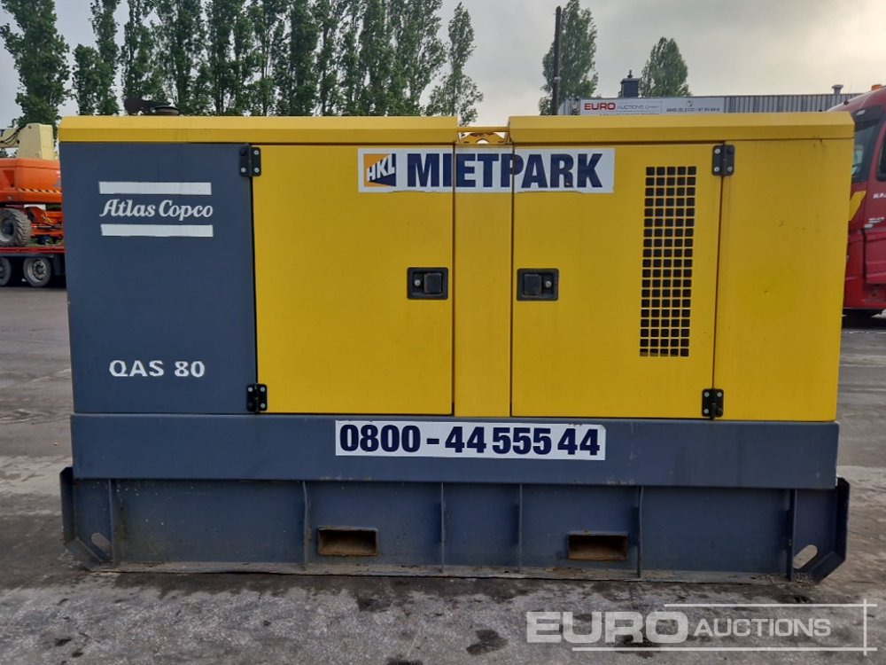 2017 Atlas Copco QAS80 ST3 - Generator electric: Foto 5 2017 Atlas Copco QAS80 ST3 - Generator electric: Foto 5