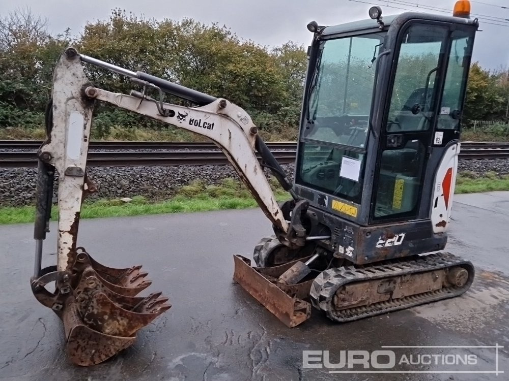 2018 Bobcat E20 - Mini excavator: Foto 1 2018 Bobcat E20 - Mini excavator: Foto 1