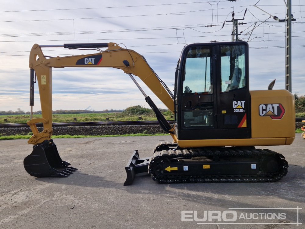 2018 CAT 305.5 E2 - Mini excavator: Foto 2 2018 CAT 305.5 E2 - Mini excavator: Foto 2
