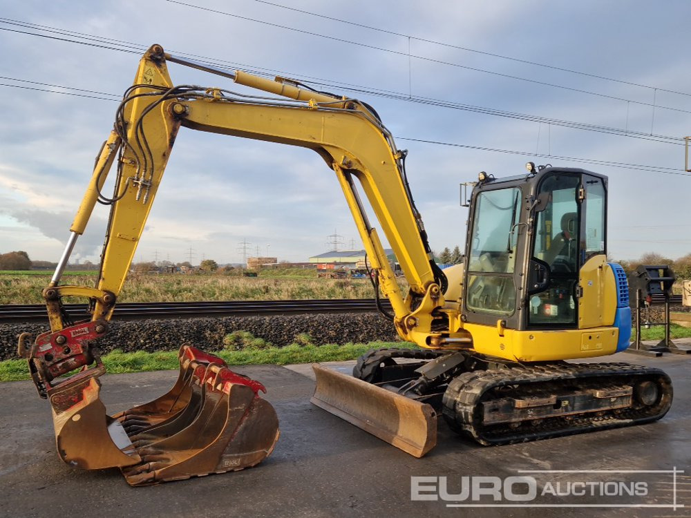 2018 Komatsu PC80MR-5 - Mini excavator: Foto 1 2018 Komatsu PC80MR-5 - Mini excavator: Foto 1