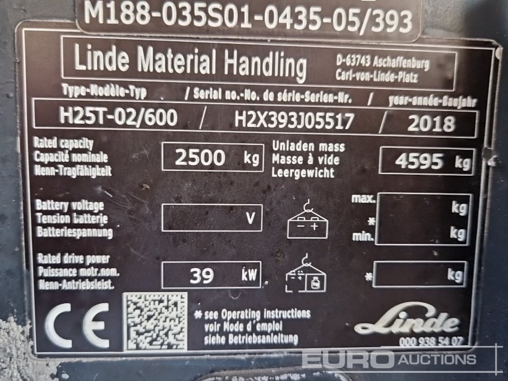 Motostivuitor 2018 Linde H25T-02/600: Foto 26
