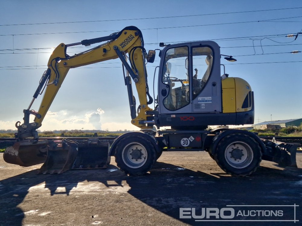 2018 Wacker Neuson EW100 - Excavator pe roţi: Foto 2 2018 Wacker Neuson EW100 - Excavator pe roţi: Foto 2