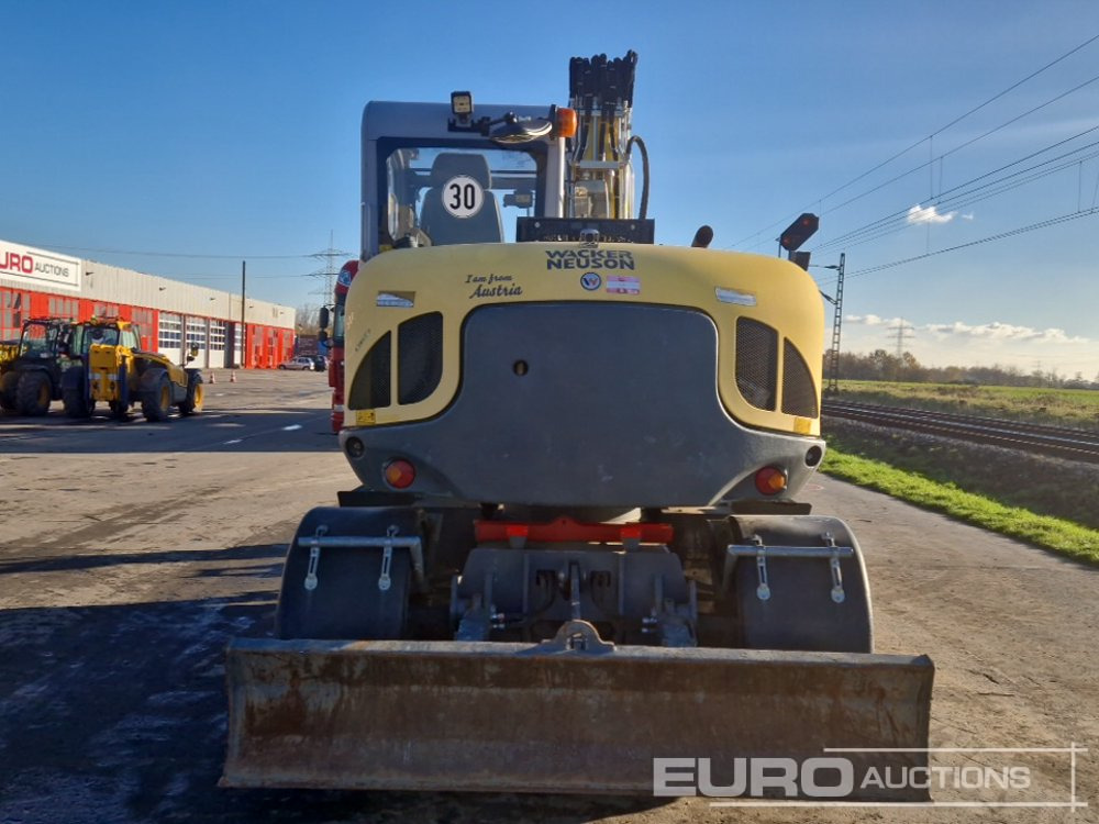 2018 Wacker Neuson EW100 - Excavator pe roţi: Foto 4 2018 Wacker Neuson EW100 - Excavator pe roţi: Foto 4