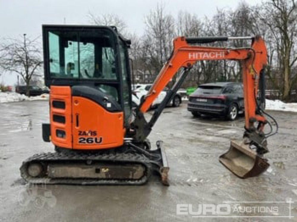 2019 Hitachi ZX26U-6CR - Mini excavator: Foto 1 2019 Hitachi ZX26U-6CR - Mini excavator: Foto 1