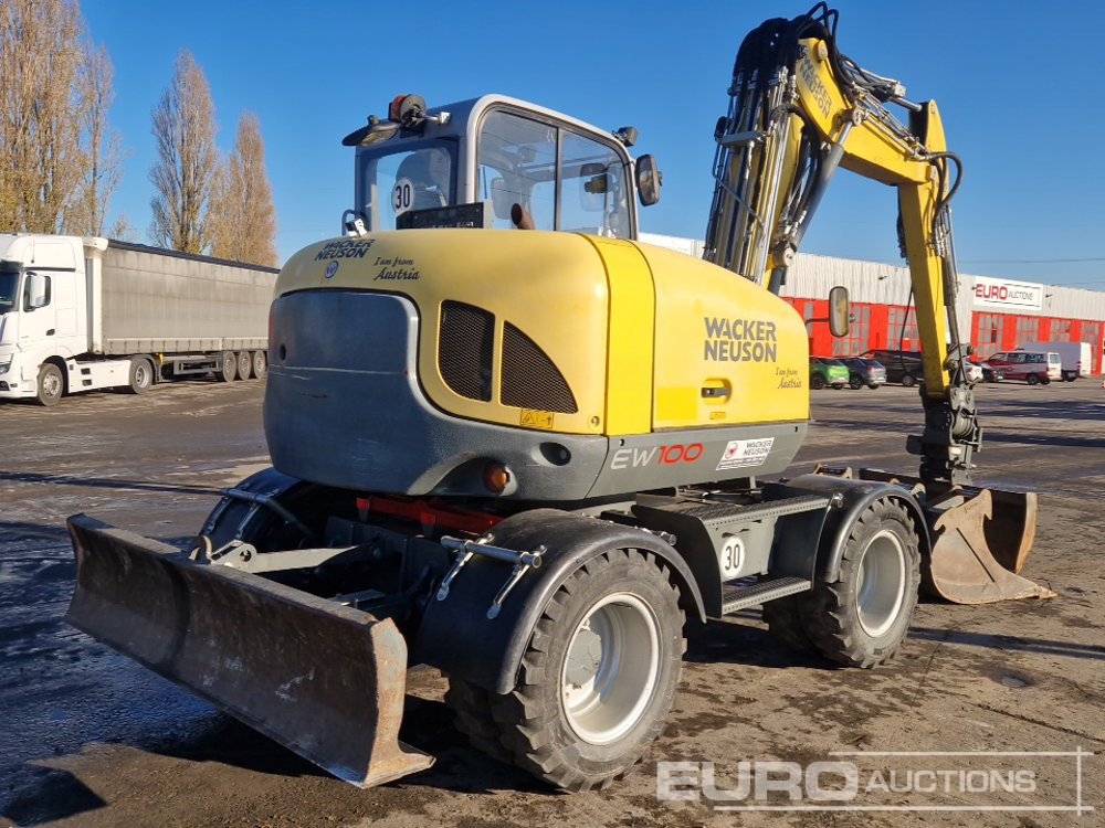 2019 Wacker Neuson EW100 - Excavator pe roţi: Foto 5 2019 Wacker Neuson EW100 - Excavator pe roţi: Foto 5