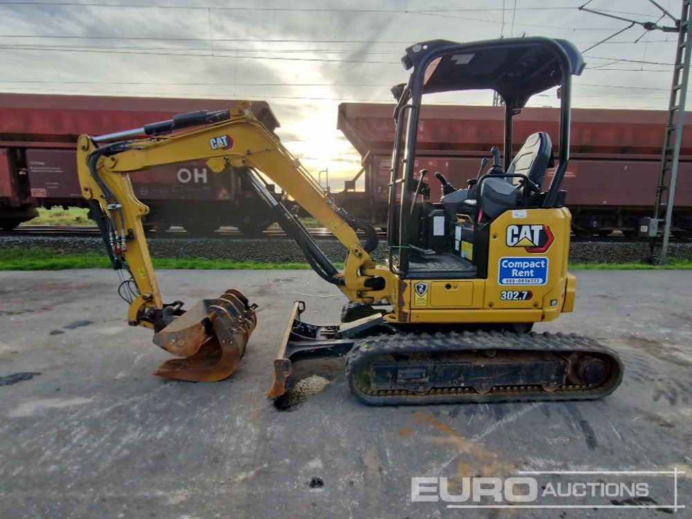 2021 CAT 302.7 - Mini excavator: Foto 2 2021 CAT 302.7 - Mini excavator: Foto 2
